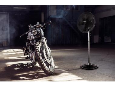 Zdjęcie: Wentylator podłogowy warsztatowy 100W, średnica 45 cm, 3 prędkości, oscylacja NEO