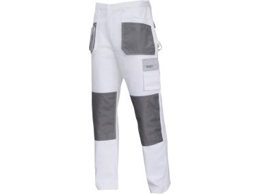 Spodnie biało-szare 100% bawełna, M 50, CE, LAHTI PRO