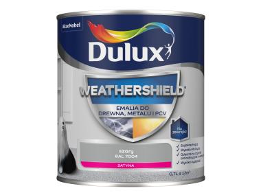 Zdjęcie: Emalia Dulux Weathershield szary RAL 7004 DULUX
