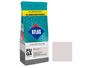 Zdjęcie: Fuga ceramiczna 202 popielaty, alubag, 2 kg ATLAS