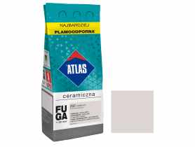 Fuga ceramiczna 202 popielaty, alubag, 2 kg ATLAS