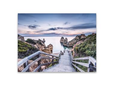 Zdjęcie: Obraz Canvas Views 85x113 cm St463 Praia Fsc Mix 70% STYLER