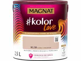 Farba plamoodporna #kolorLove kawa z mlekiem 2,5 L MAGNAT