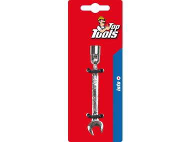 Zdjęcie: Klucz płasko nasadowy przegubowy 10 mm TOP TOOLS