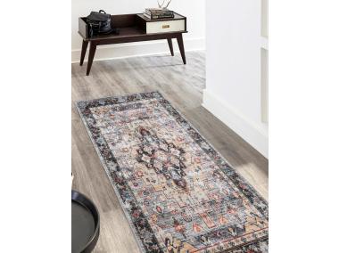 Zdjęcie: Dywan entry chodnik klasyk rozeta 80x200 cm INDAVO