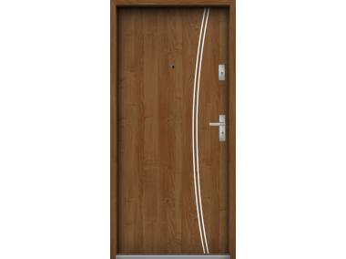 Zdjęcie: Drzwi wejściowe do mieszkań Bastion R-61 Olcha 90 cm lewe ODP KR CENTER
