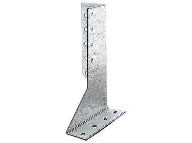 Zdjęcie: Uchwyt belki lewy ocynk 25x140 mm ALBERTS