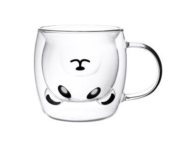 Zdjęcie: Kubek termiczny Andrea Kids 260 ml dekorowany Panda ALTOMDESIGN