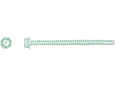 Zdjęcie: Wkręt samowiercący do mocowania blach typ oc 5,5x120 mm ocynkowany 100 szt. KOELNER