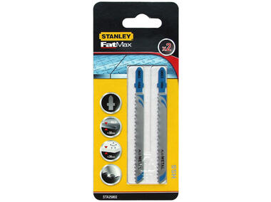 Zdjęcie: Brzeszczot wyrzynarki T HSS 106,5/79 aluminium 2 szt. STANLEY