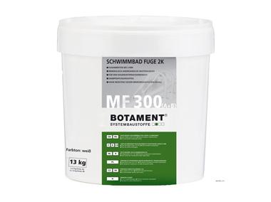Zdjęcie: Zaprawa do spoinowania mozaiki MF 300 - 13 kg dwuskładnikowa szara BOTAMENT