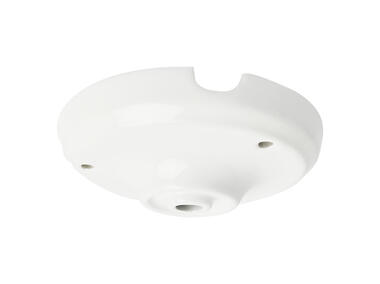 Zdjęcie: Podsufitka ceramiczna okrągła biała LH0501 DPM SOLID