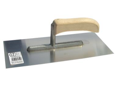 Zdjęcie: Paca nierdzewna 270x130 mm, gładka, uchwyt otwarty, stopka aluminiowa  PROFIX