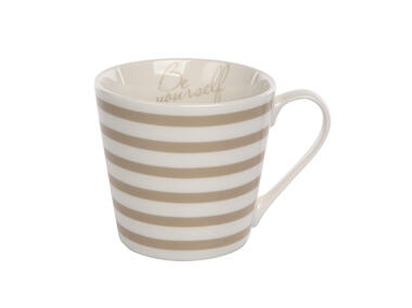 Zdjęcie: Kubek stożek Melania 360 ml taupe ALTOMDESIGN