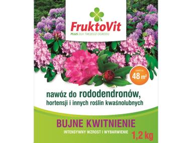 Zdjęcie: Nawóz do rododendronów i innych roślin kwaśnolubnych 1,2 kg FRUKTOVIT PLUS