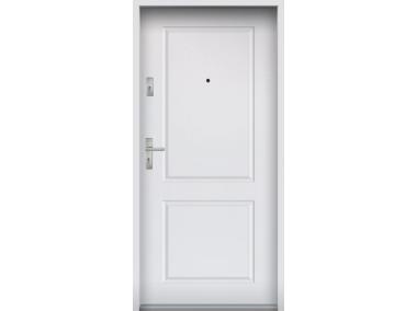 Drzwi wejściowe do mieszkań Bastion S-91 Biały 80 cm prawe OSP KR CENTER