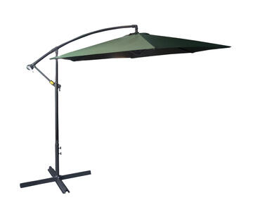 Parasol ogrodowy boczny 3 m zielony PATIO