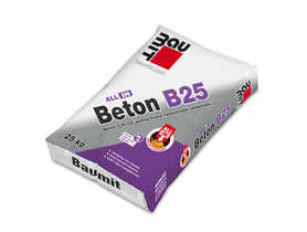 Beton C20/25 wzmocniony naturalnymi włóknami All In Beton B25 BAUMIT