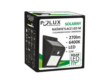 Zdjęcie: Lampa solarna Box mini z czujnikiem ruchu i zmierzchu POLUX