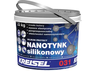 Tynk silikonowy Nanotynk 031 biały baranek 25 kg KREISEL