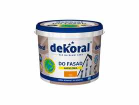 Farba fasadowa piaskowa 5 L Polinit DEKORAL