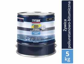 Żywica poliuretanowo-bitumiczna czarny Aqua Protect 5 kg TYTAN PROFESSIONAL