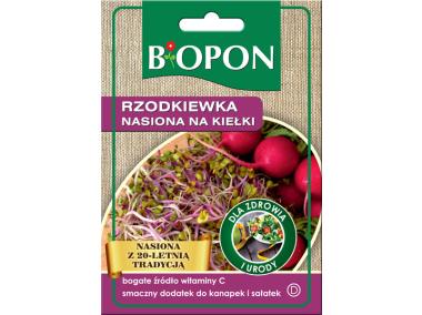 Zdjęcie: Rzodkiewka nasiona na kiełki 20 g BIOPON