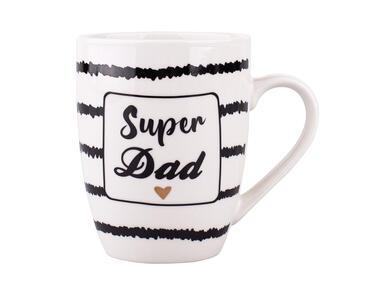 Zdjęcie: Kubek baryłka NBC 300 ml dek. super dad ALTOMDESIGN