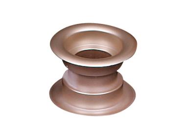 Zdjęcie: Oslona wentylatora 55 mm metalowy satyna złoto AWENTA