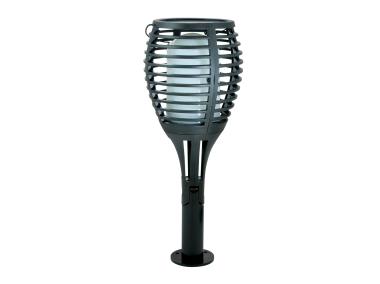 Zdjęcie: Lampa solarna Flame multi plastik czarna POLUX