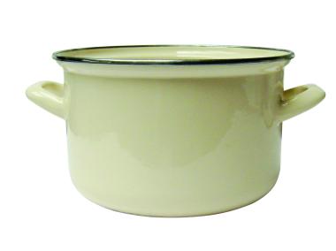 Zdjęcie: Garnek emaliowany Vigo 18 cm ceramiczny DOMOTTI