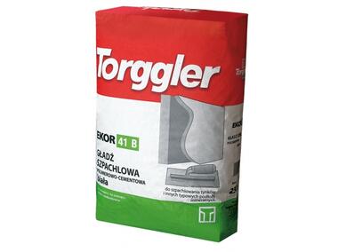Zaprawa szpachlowa Ekor 41 - 25 kg biała cementowa TORGGLER
