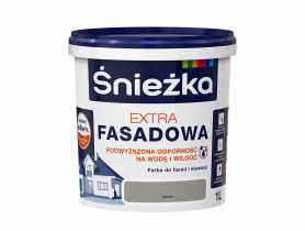 Farba Extra Fasadowa Szary 1L N ŚNIEŻKA