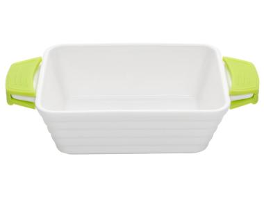 Zdjęcie: Naczynia ceramiczne mini Silka 14,5x10,5 cm prostokątne - 24 szt. FLORINA