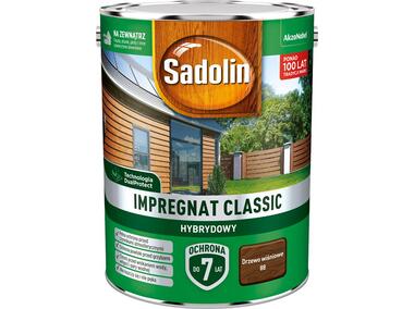 Zdjęcie: Impregnat ochronno-dekoracyjny hybrydowy Classic 4,5 L drzewo wiśniowe SADOLIN
