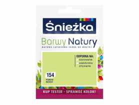 Farba Barwy Natury tester powiew wiosny 154 25ml ŚNIEŻKA