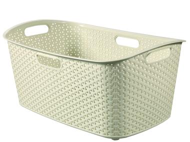 Zdjęcie: Kosz do magla My Style 47 L rattan kremowy CURVER