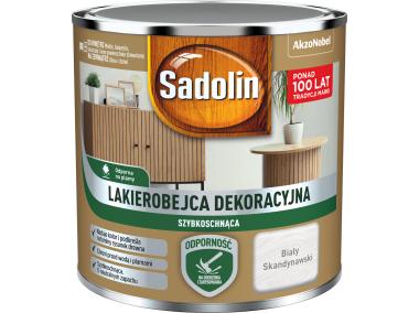 Zdjęcie: Lakierobejca dekoracyjna Biały skandynawski 0,2 L SADOLIN