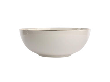 Zdjęcie: Salaterka okrągła Mariapaula ecru nova złota linia 25 cm ALTOMDESIGN