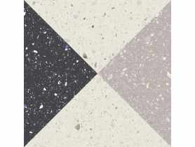 Gres szkliwiony Moondust colour mix dekor gres mat 19,8x19,8 cm CERAMIKA PARADYŻ