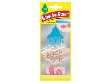 Zdjęcie: Odświeżacz powietrza Choinka zapachowa Beach Days WUNDERBAUM