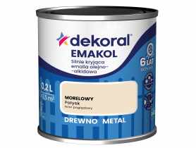 Emalia ftalowa Emakol Strong morelowy 0,2 L DEKORAL