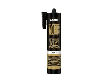 Zdjęcie: Klej montażowy The Works Pro X biały 280 ml GEOCEL