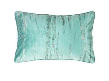 Zdjęcie: Poszewka andrean turkusowo-złoty 30x50 cm CHIC HOME