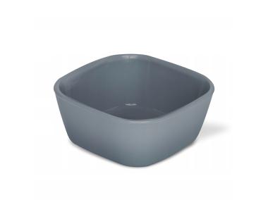 Zdjęcie: Miseczka kwadratowa na dipy 7x7x3 cm 100 ml szara PRIMPOL
