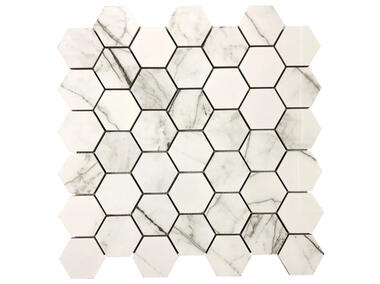 Mozaika gresowa Makalu Medium Hexagones Polished 30x30 cm NETTO