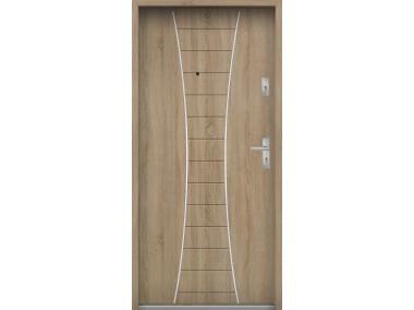 Zdjęcie: Drzwi wejściowe do mieszkań Bastion R-63 Sonoma 80 cm lewe ODO KR CENTER