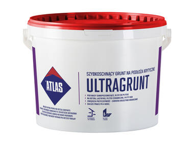 Grunt szybkoschnący na podłoża krytyczne 5 kg Ultragrunt ATLAS