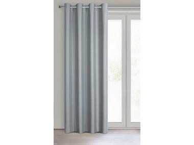 Zdjęcie: Zasłona gotowa Selina 140x250 cm szary EUROFIRANY