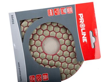 Zdjęcie: Nakładka polerska diamentowa gr.400 - 125 mm granit-marmur PROLINE
